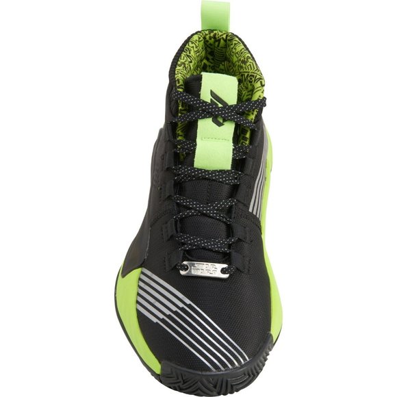 adidas Dame 5 Star Wars Lightsaber Basketball Shoes Sneaker Black Green Boys 6 - Picture 3 of 12